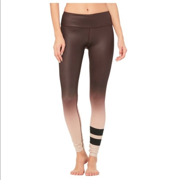 ALO Yoga Pants - ALO Yoga Airbrush Legging in Gradient Mink